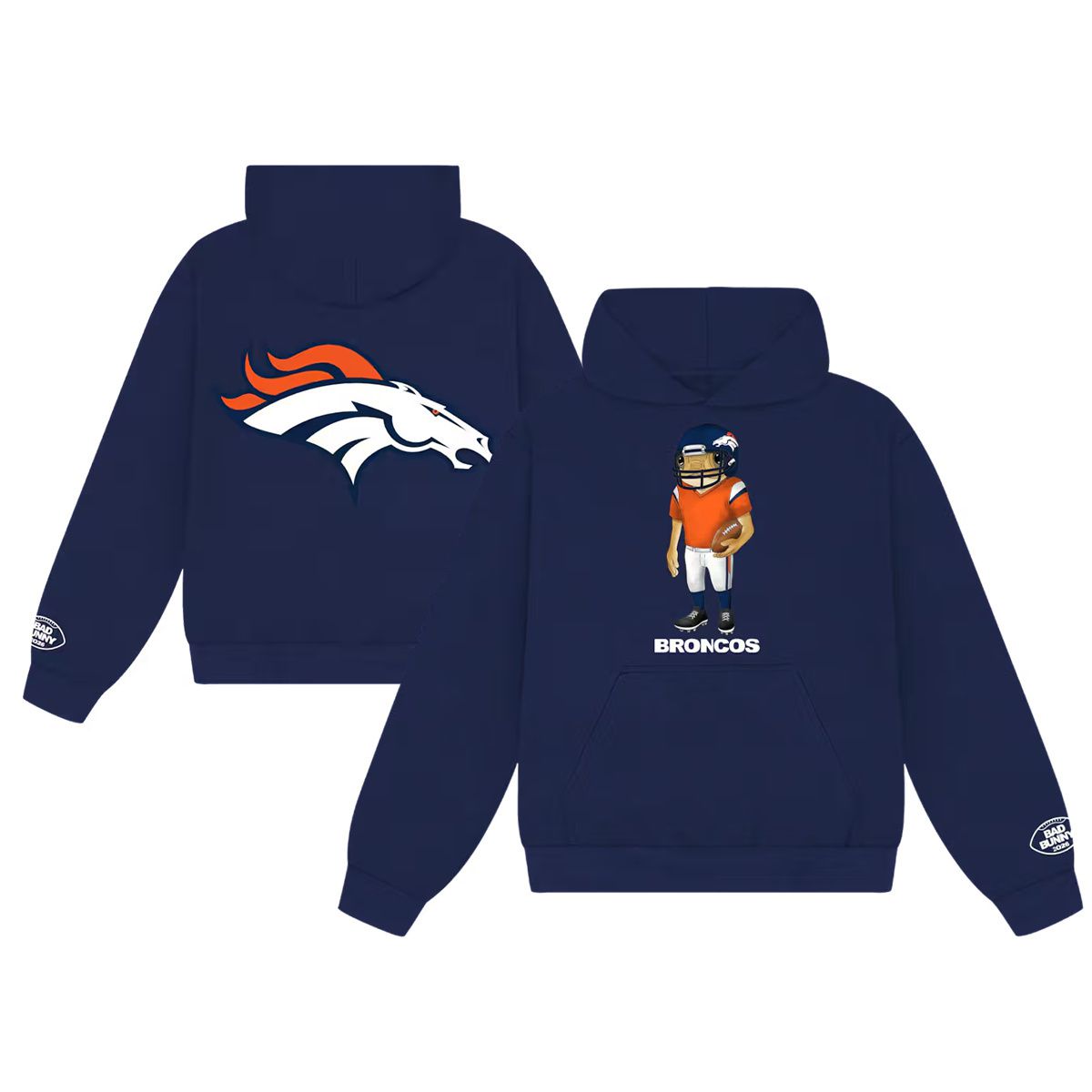 Men 2026 NFL Denver Broncos hoodie blue 0011